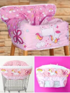 Goldbug 2-in-1 Unicorn Shopping Cart Highchair Cover